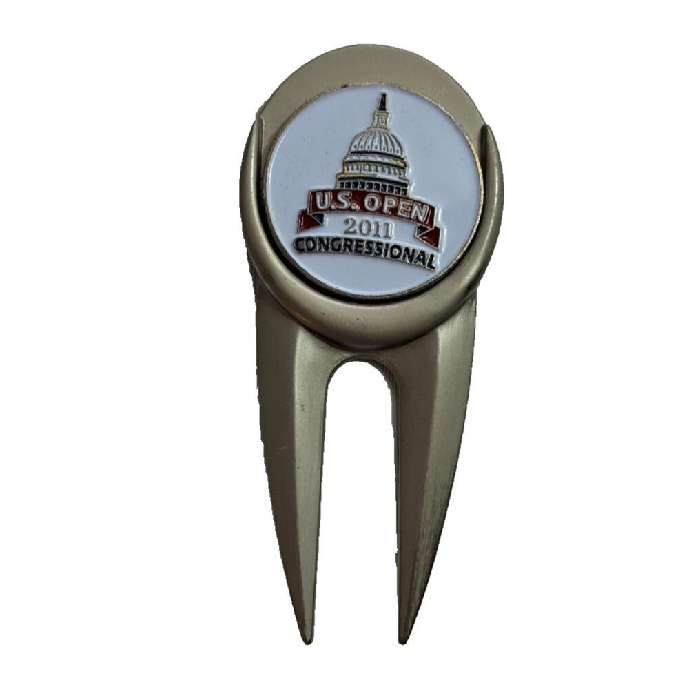 US Open 2011 Congressional Golf Ball Marker Divot Repair Tool Golfing Golfer